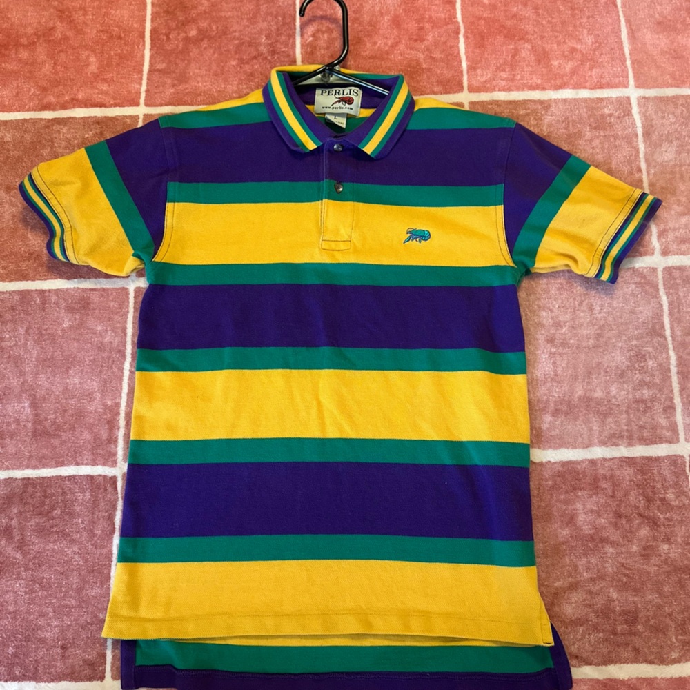 Vibrant Striped Polo for Kids